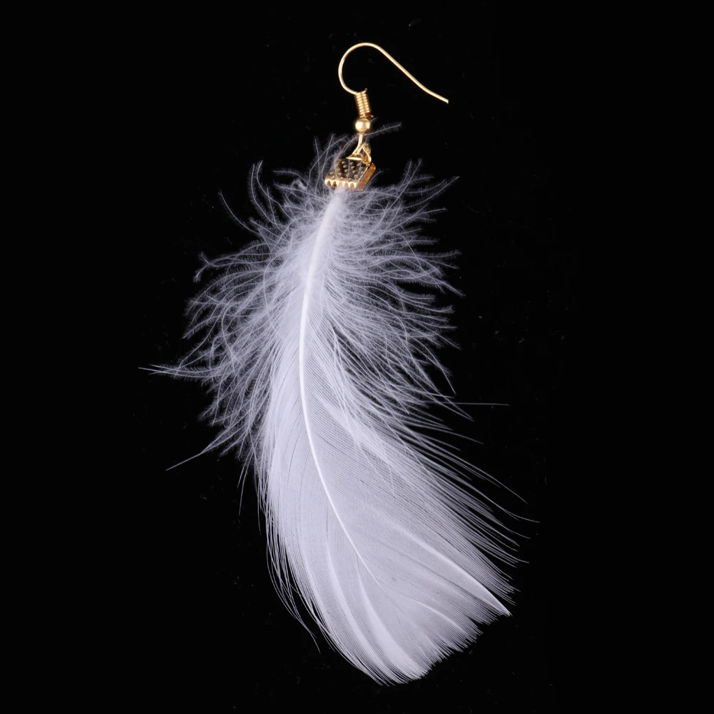 1 PCS Beautiful And Light Doll Accessory Feather Earrings For 1/6 BJD Blythe Dolls