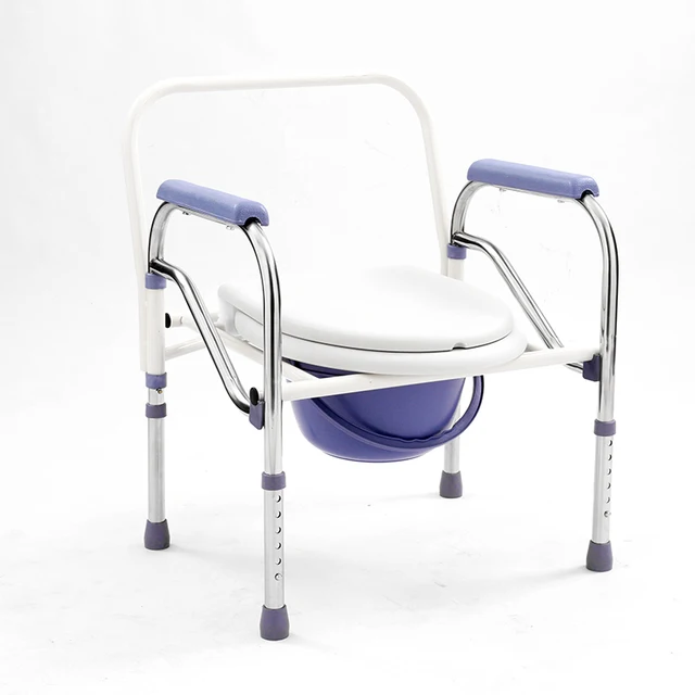 The old man sit toilet chair old man stool lavatory foldable chair in