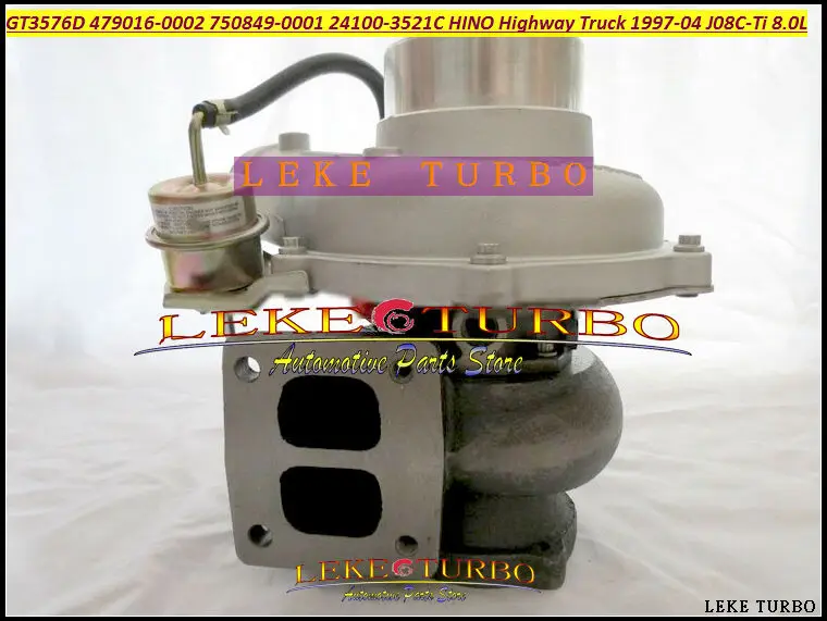 GT3576D 479016 750849 479016-0002 750849-0001 24100-3521C 24100-3251 Turbo For HINO Highway Truck 1997-04 J08C-Ti 8.0L (2)