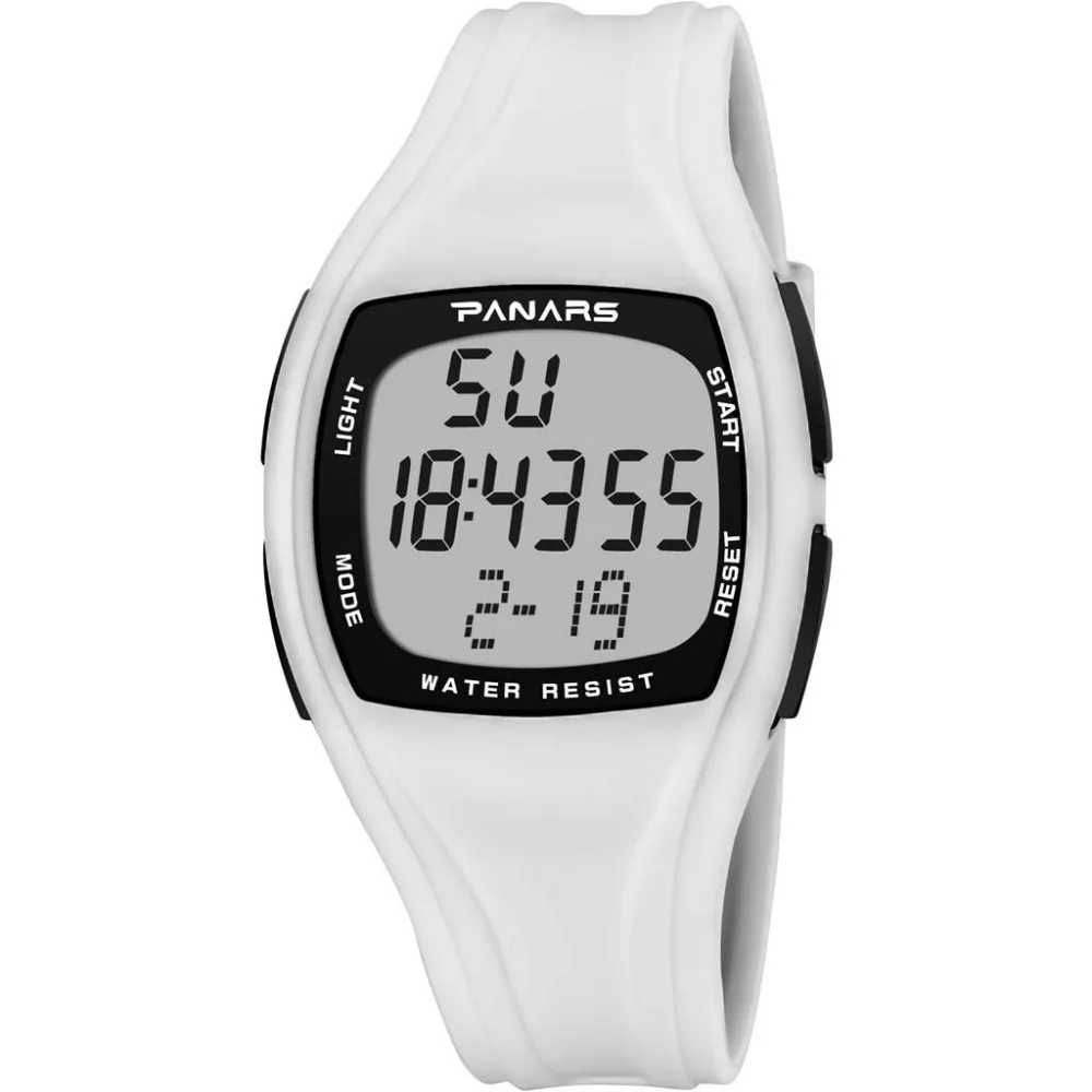 

Simple And Stylish Outdoor Sports Digital Luminous Waterproof LED Watch Multi-function Male And Female Clock Electronic Watch *A