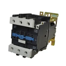 LP1-D9511 Номинальный ток 95A 3 полюса+ 1 NC+ 1NO 48VDC напряжение катушки DC контактор двигатель стартер реле DIN рейку