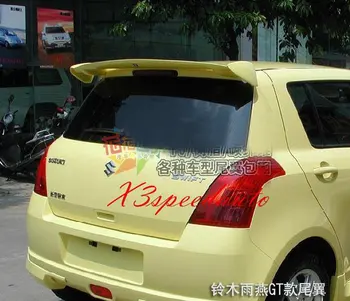 

High Quality Primer Unpainted ABS Racing Sytle SPoiler For Suzuk Swift 2004-2010