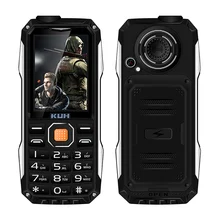 Kuh T998 противоударный WhatsApp MP3 MP4 Power Bank Bluetooth 3.0 фонарик FM черный список интернет-прочный мобильный телефон P004