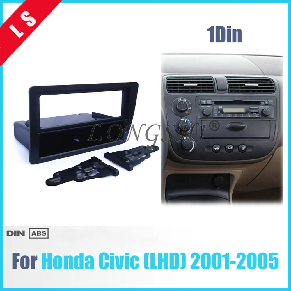 Автомагнитола Perfect 1 Din для Honda Civic LHD монтажный комплект 2001 2002 2003 2004 2005 обшивка CD