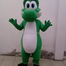 Талисман зеленый дракон динозавр-талисман костюм нарядное платье модный на заказ костюм маскарадные костюмы маскот тема карнавальные наборы костюмов