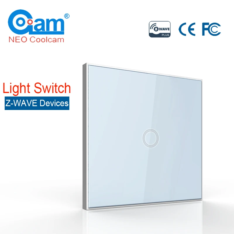 

NEO Coolcam Smart Home Z-Wave Plus 1CH EU Light Switch Compatible with Z-wave 300 series and 500 series Home Automation