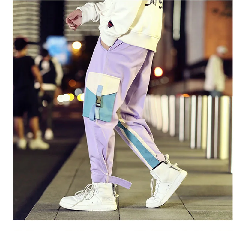 Cool Cargo Pants Men Casual Hip Hop Fashion  (15)