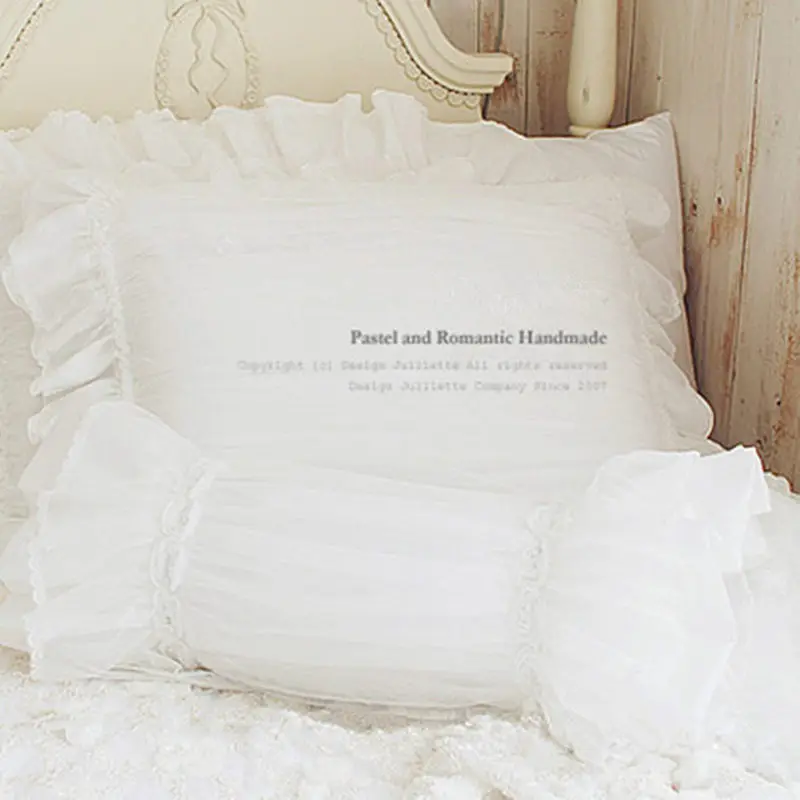 1 шт., романтическая мечта, чехол для подушки, белые кружевные пушистые подушки, Роскошный чехол для подушки, постельные принадлежности, Декоративные Постельные аксессуары, текстиль