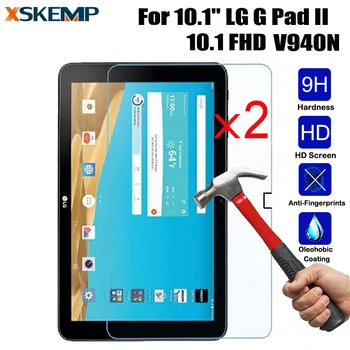 Xskemp 2ピース/ロット9 h 0.3ミリメートル2.5dフィルム用アップルipadプロ10.5防爆強化ガラスタブレットpcスクリーンプロテクターカバースキン
