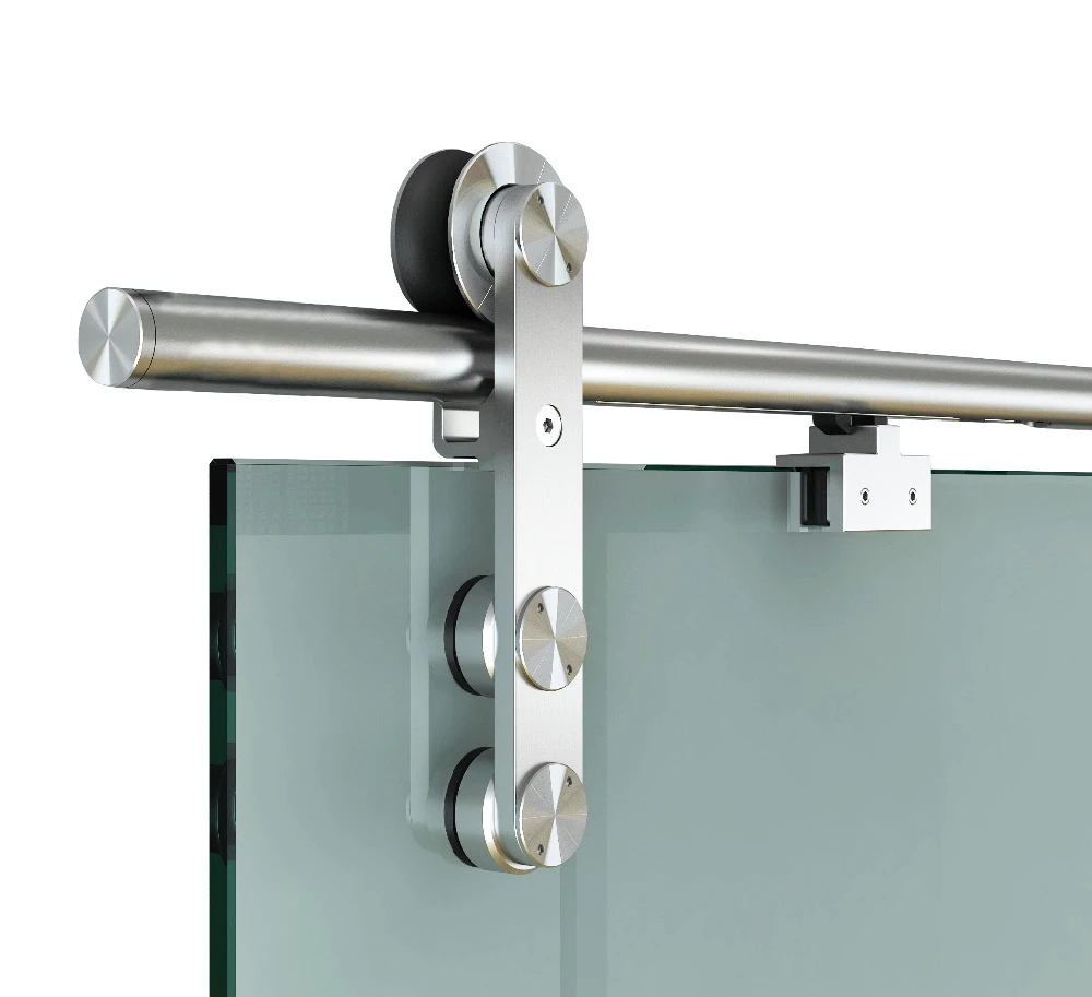 Lock DIYHD 6.6FT Soft Close Rolling Barn Door Hardware Lock DIYHD 6.6FT Soft Close Rolling Barn Door Hardware