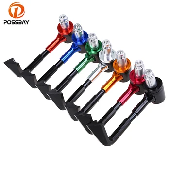 

POSSBAY CNC Universal 7/8" 22mm Pro Brake Clutch Levers Protector Brush Motorcycle Proguard System Guard Protect Guard
