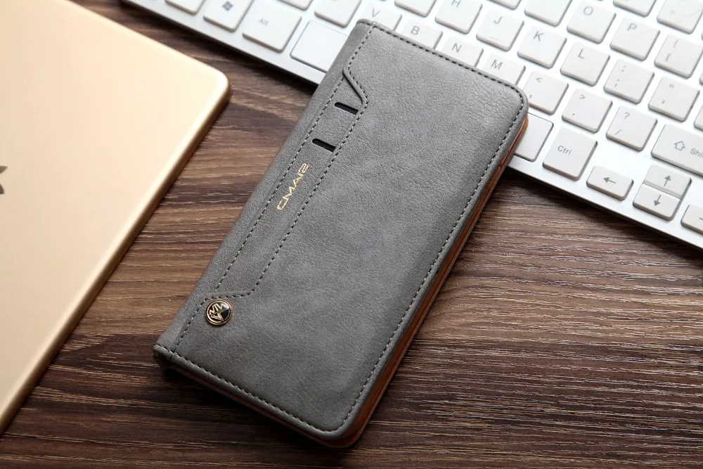 Креативный кожаный флип-чехол со слотом для карт для iPhone 7 7 Plus, брендовый Чехол-кошелек для iPhone 7, чехол-подставка, Coque Fundas для iPhone7 plus
