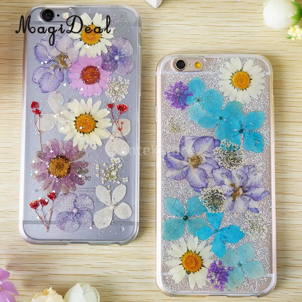 20pcs Real Dried Flowers Pressed  Chrysanthemum for Wedding Decoration Scrapbooking DIY Arts Crafts Floral Decor