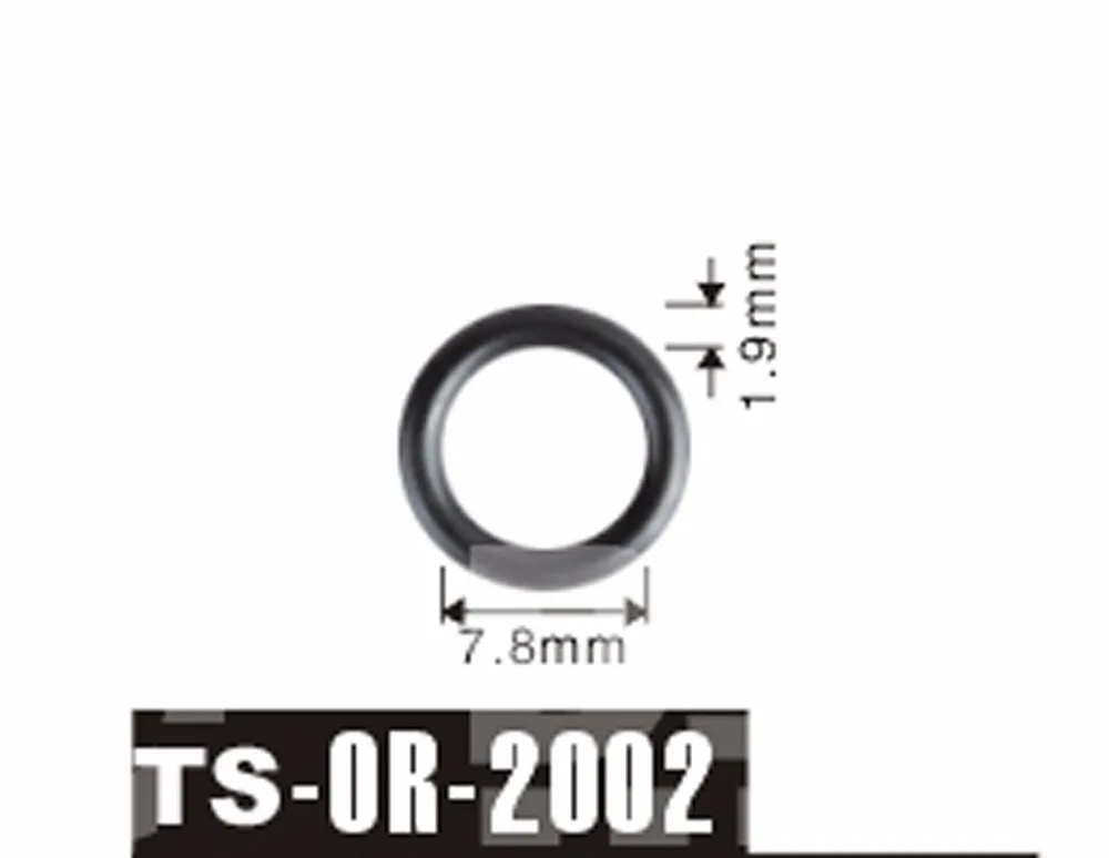 

free shipping Tenso 7.8*1.9 mm For Fuel Injector Viton O'Rings ORings O Rings O-Rings TS2002