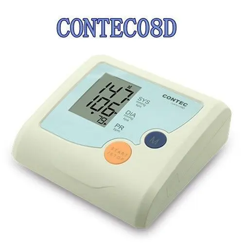 

Free Shipping+ CONTEC08D LCD Arm BP Monitor Desktop Electronic Sphygmomanometer