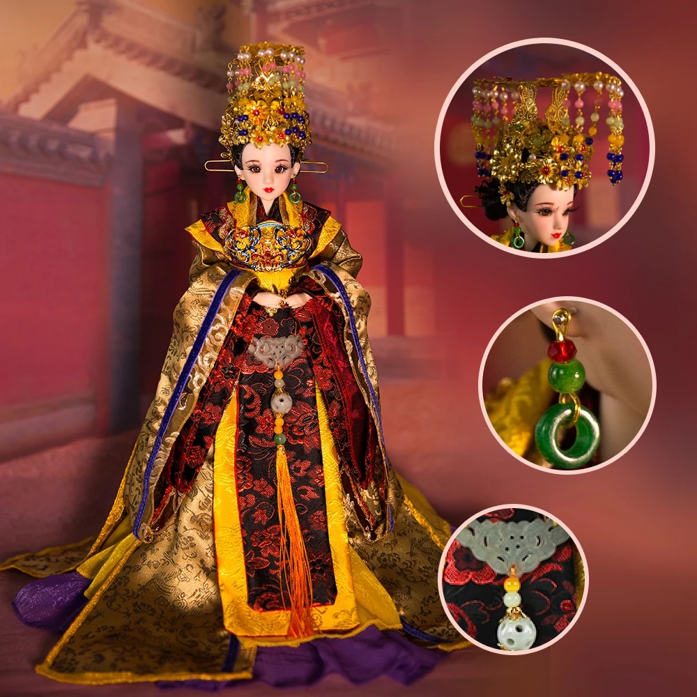 

Dream Fairy ICY BLYTH BJD neo Chinese style doll East Charm Empress Wu including clothes, stand and box 35cm Limited