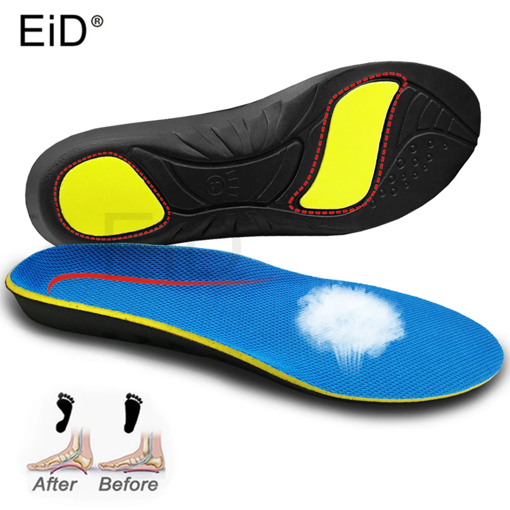 

EiD High quality 3D EVA orthotic insole for Flat Feet Arch Support orthopedic shoes sole Insoles for men and women Foot Care