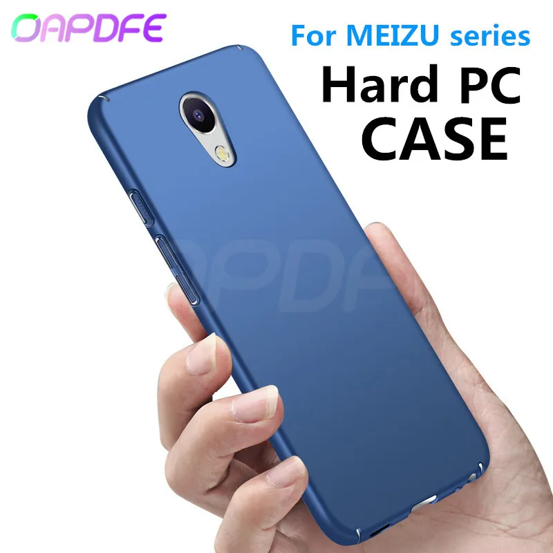 

Ultra Slim Hard Cases For MEIZU M3 M5 M6 note M5S M5C MX6 Pro 7 Plus Protective shell for meizu 15 16 Lite Plus Matte PC case