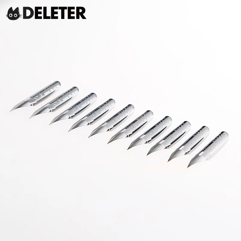 10 шт. Топ Япония удалитель Солнечная серия комикс D Tib Dip Pen Nib набор|Стержни для