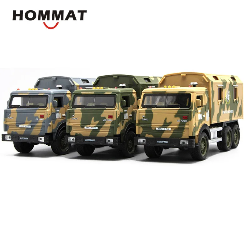 Домашний коврик имитация 1:32 военный автомобиль КамАЗа литой под давлением