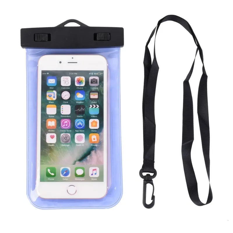 Мобильный телефон сенсорный экран подводный чехол сухая сумка чехол для сотового телефона сенсорный экран водостойкая сумка 1 - Цвет: L