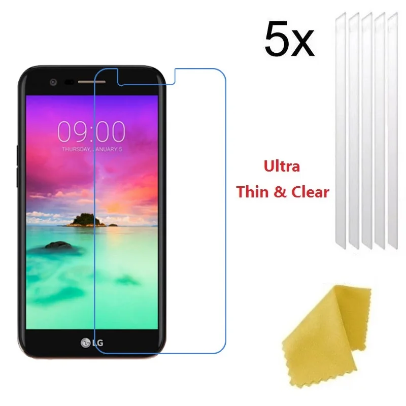 

5x Anti Scratch HD LCD Screen Film Cover Foil For LG K10 K8 K7 K5 K4 K3 V20 V10 K8 K10 2017 Screen Protection