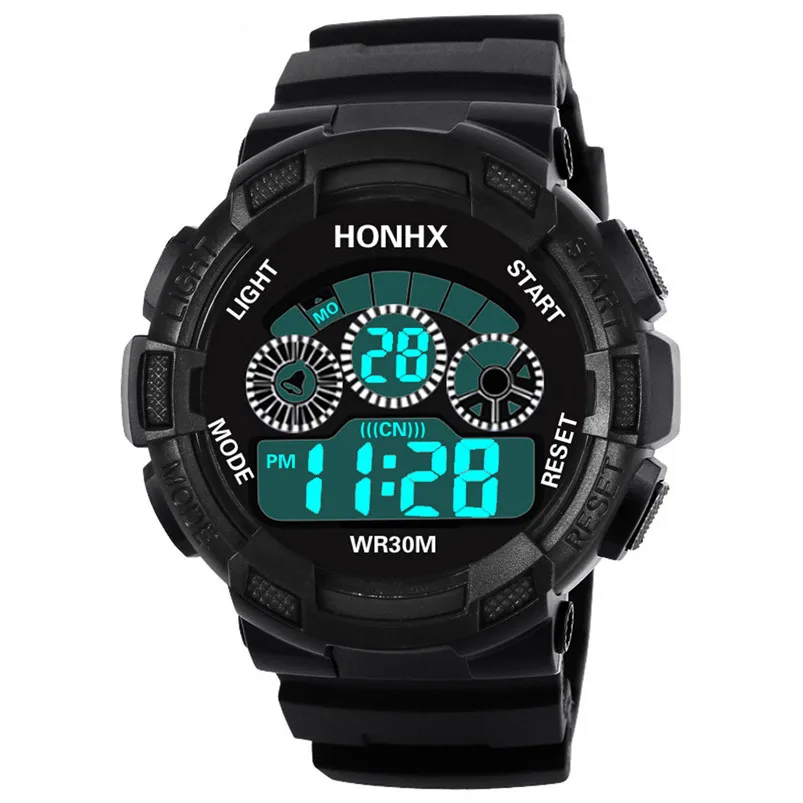 Men Sports Watches Digital Time Date Waterproof Children Boys Digital LED Sports Watch Kids Alarm Date Watch Gift Clock 3M29#N (5)