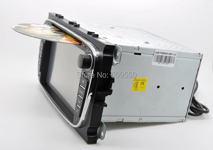 Excellent 2din Car DVD For Ford Focus 2 S-max Kuga Mondeo With GPS Navigation Multimedia RDS Buetooth TV 1080P Ipod Free Maps 9