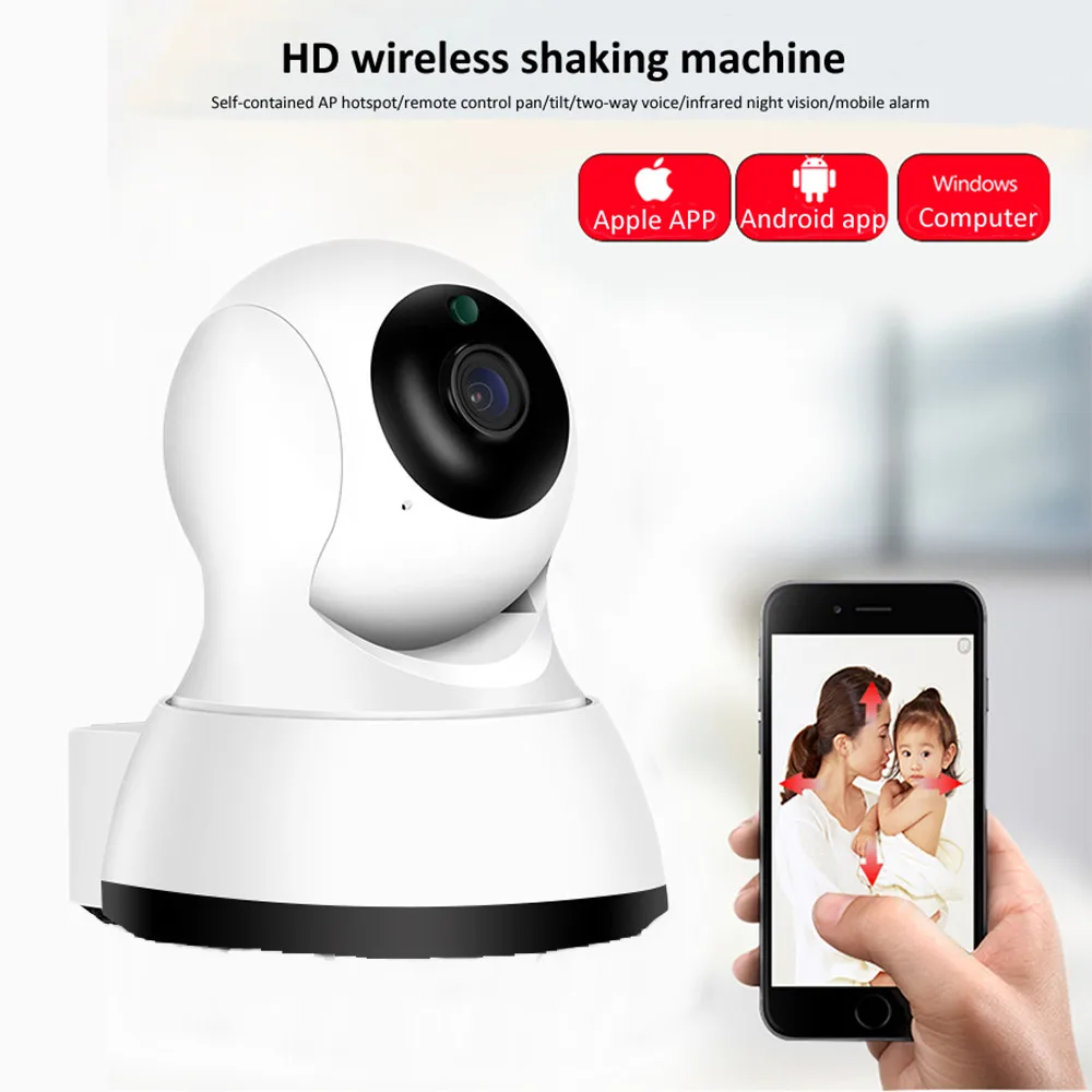 

1080P YI Cloud Camera Wireless Wifi IP Camera Security Surveillance P2P Night Vision Pan/Tilt/Zoom Baby Motion Tracking Indoor
