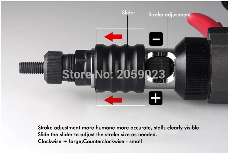 Пневматический клепальный пистолет автоматический Потяните заклепки пистолет клепальщики применимо к M3-M8 заклепки гайка M2308
