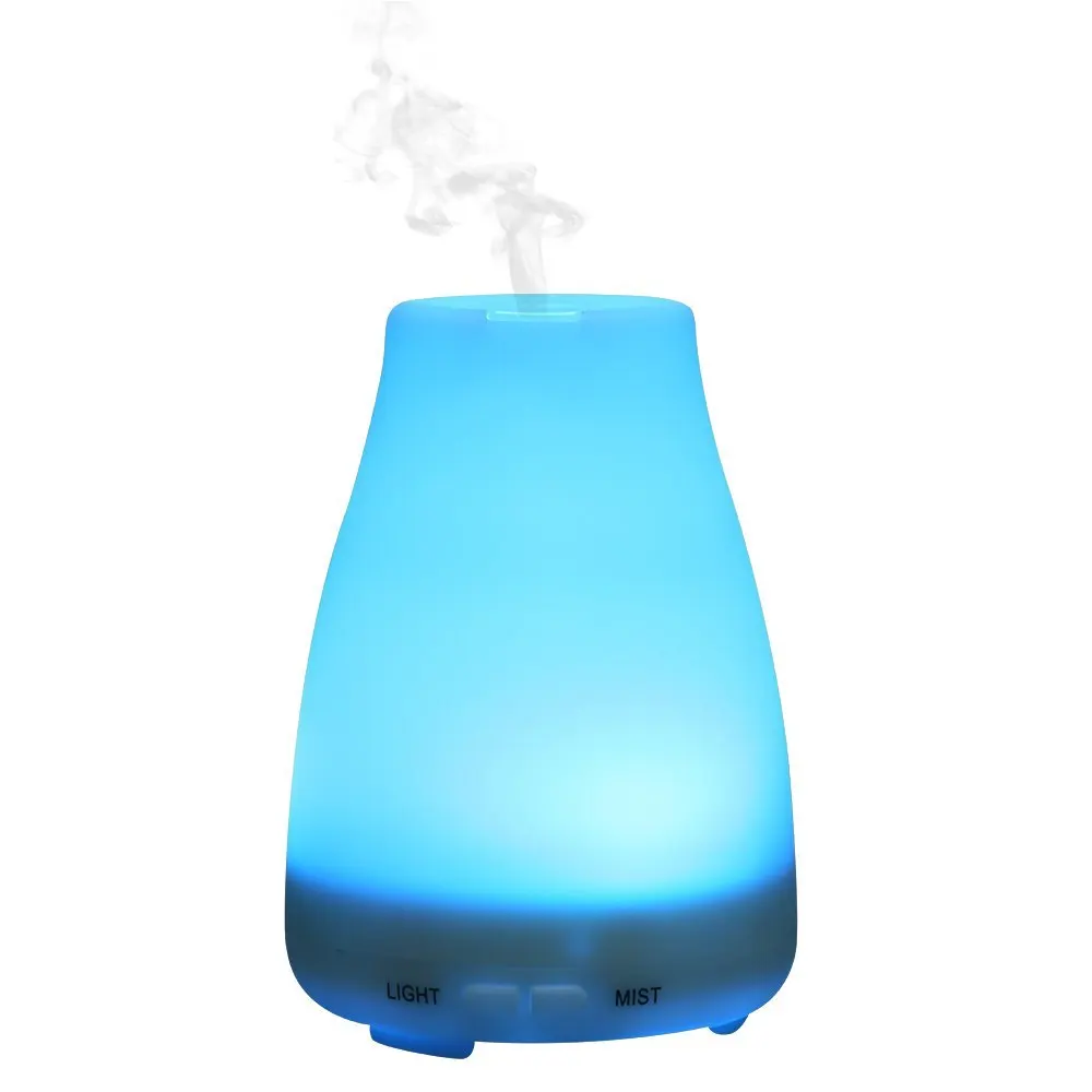 

NEW Ultrasonic Humidifier LED Light 7 Color Change Dry Protect Ultrasonic Essential Oil Aroma Diffuser Air Humidifier Mist Maker