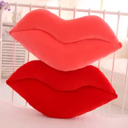 Свадебные милый творческий губы подушка Красный плюшевые игрушки куклы день рождения подарок для девочек подарок на день рождения 50 см * 25