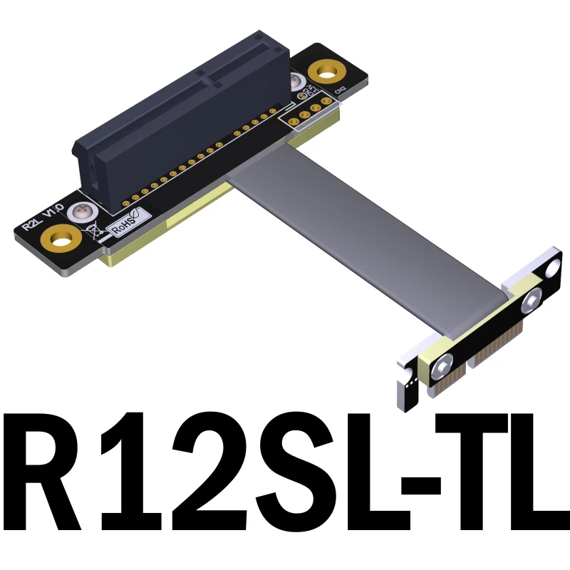 Adaptador de Extensão Pcie x1 x4 Jumper para Áudio sem Fio Lan Placas Usb Pci-e 1x para 4x Cabos de Extensão Pci-express x4 Fêmea Cabos de computador e conectores - Imagem 2