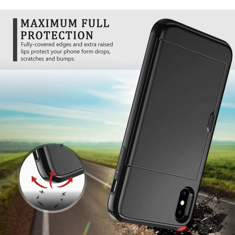Business-Phone-Cases-For-iPhone-X-XS-Max-XR-Case-Slide-Armor-Wallet-Card-Slots-Holder (2)