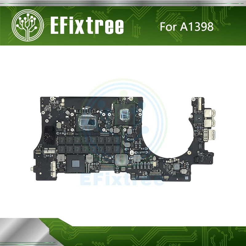 Используется 820-3332-A A1398 материнская плата для Macbook Pro 15 4 дюймов ранняя 2012