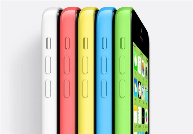 Разблокированный iPhone 5c iOS двухъядерный 4,0 дюймов сенсорный экран 8.0MP камера с Wi-Fi gps отремонтированный мобильный телефон