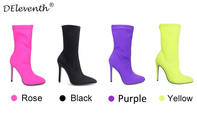 DEleventh INS/Лидер продаж; эго Карсон; туфли на высоком каблуке с острым носком; женские ботинки; Разноцветные Carda Elsie Bootie Chesta; цвет красный, черный