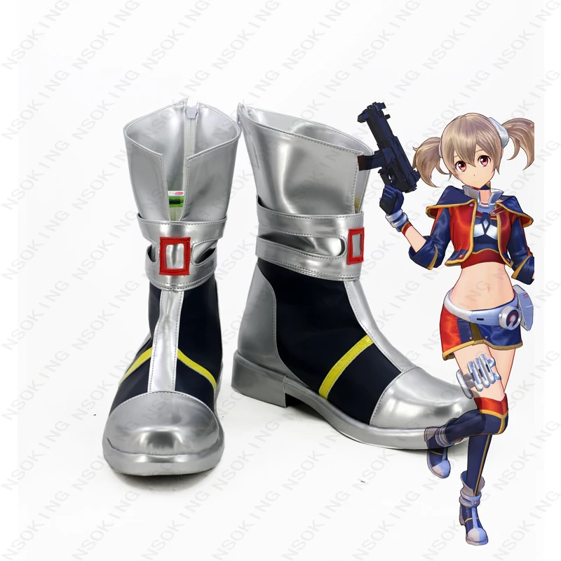 

Anime Sword Art Online Fatal Bullet Ayano Keiko Cosplay boots Anime Shoes