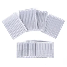 50 шт./упак. одноразовая Стерильная акупунктура иглы стерильные Acupuntura асептики Алюминий Фольга Упаковка Иглы для иглоукалывания