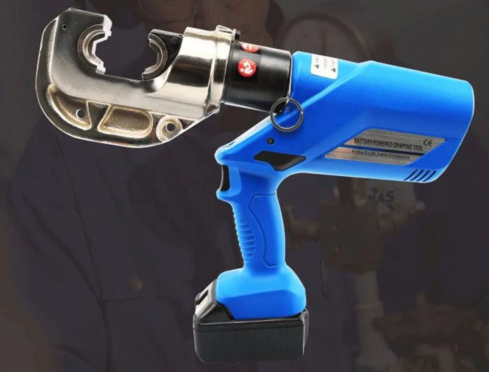 

HL-300 Rechargeable hydraulic pliers/Electric hydraulic Crimping Tools/Battery Powered wire crimpers 10-300mm2