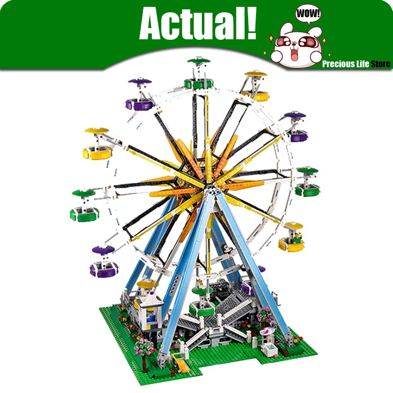 

LELE 30000 Ferris Wheel Creator Architecture Building Blocks Bricks Toys For Boys oyuncak Compatible withINGly 10247