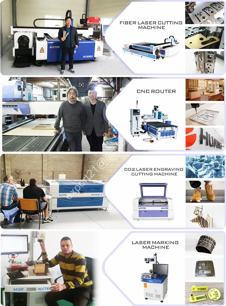 ACCTEK высокое качество продвижение цена 1325 ATC древесины cnc маршрутизатор