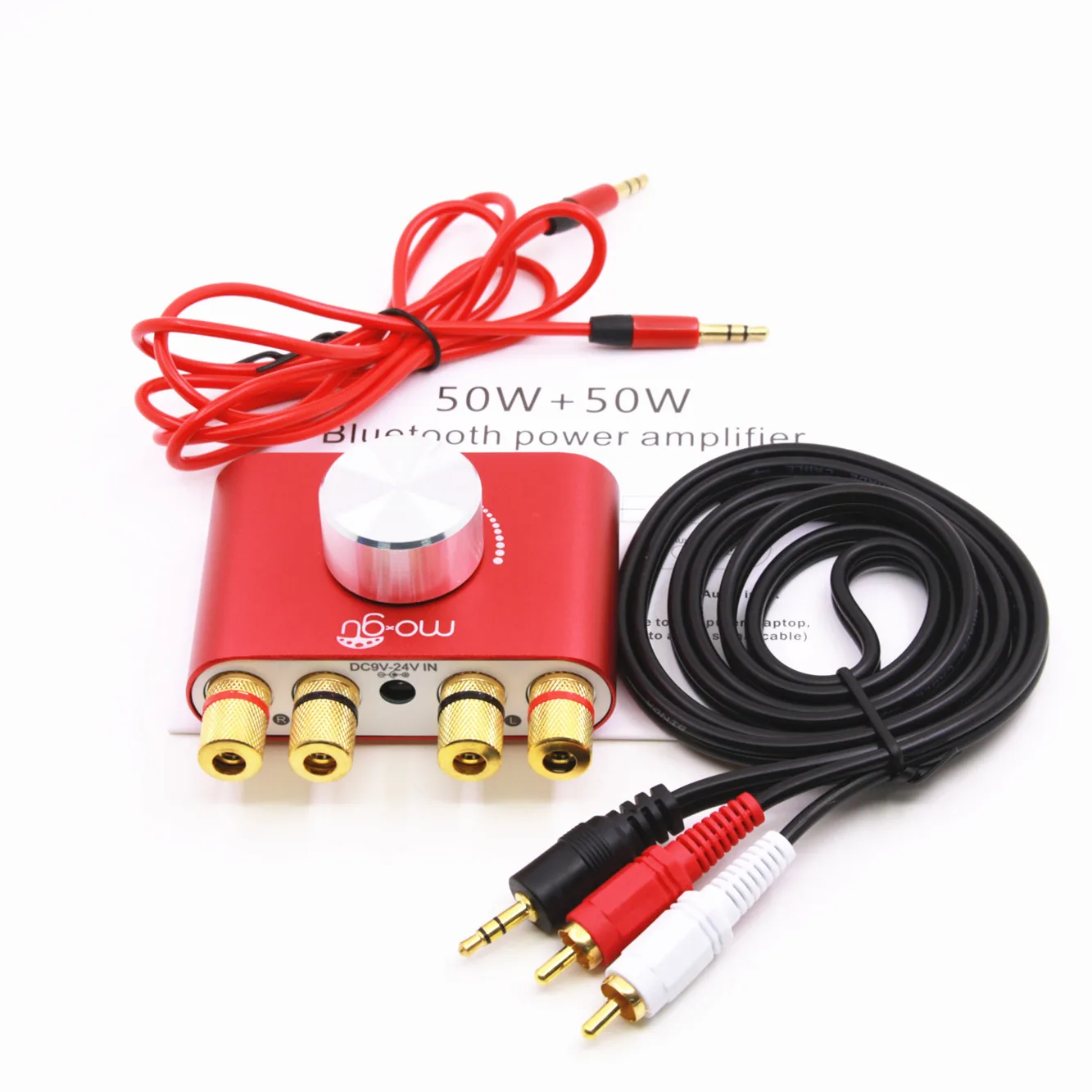 

2019 New Hi-Fi Digital Amplifier Stereo Mini Bluetooth 5.0 Audio Desktop Power Amp 50W*2