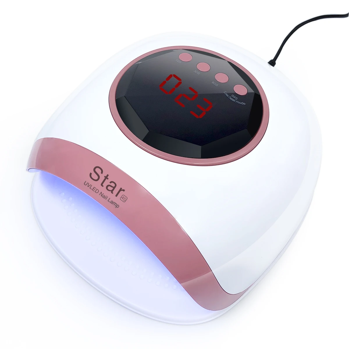 

2019 New Star4 60W Gel Lamp For Nail LED UV Lamp For Manicure With Bottom Auto Sensor LCD Display Nail Dryer For All Gel Polish