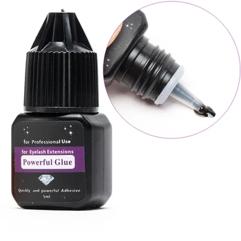 

ICYCHEER 5ml Professional Black Bonding Adhesive for Long Lasting Semi Permanent Individual Lash Extensions Glue