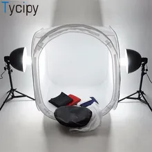 Portátil lightbox 80cm câmera tenda softbox dobrável photo studio box fotografia luz tenda kit lightroom para exibição de bens