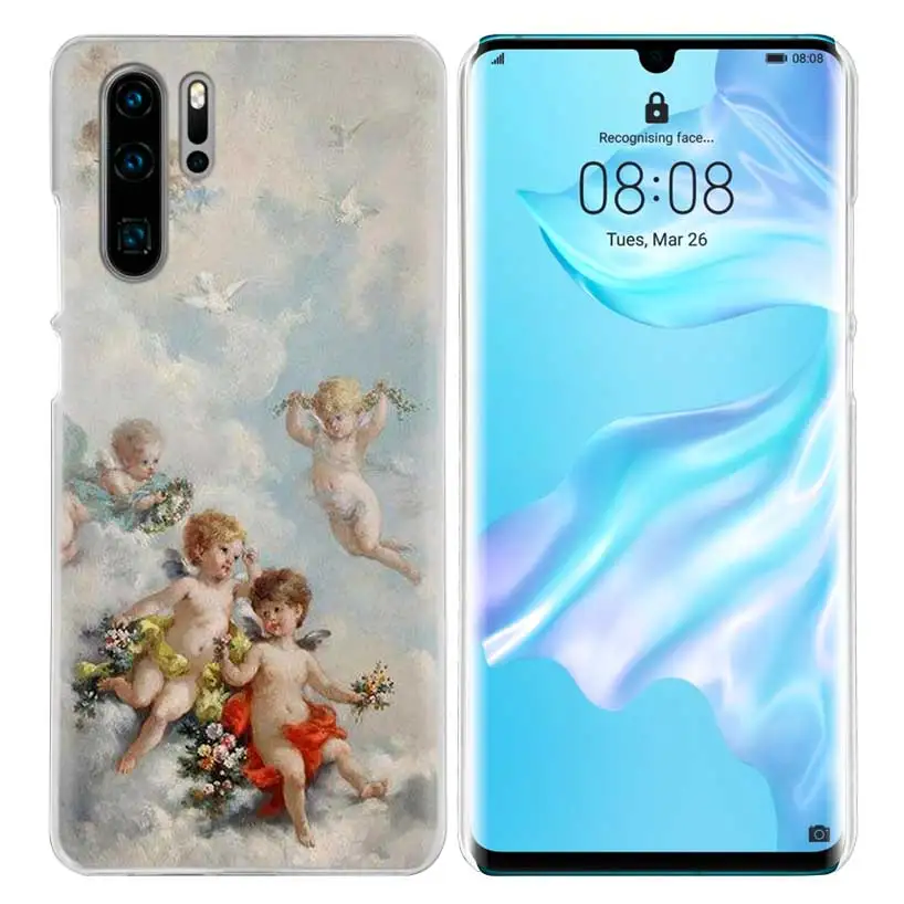 Чехол с рисунком ангела Купидона для huawei P20 P30 P Smart Nova 4 3i P10 P9 P8 mate 10 20 lite Pro Mini жесткий чехол для телефона из поликарбоната - Цвет: 10