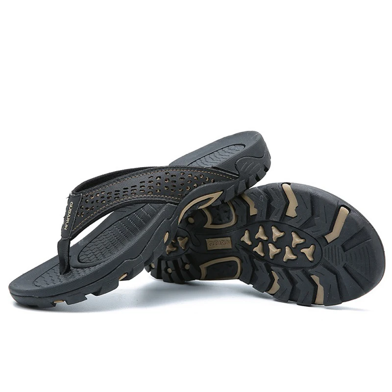 trendy mens flip flops