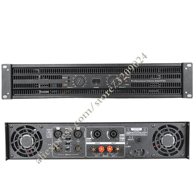 

Pro Microphone Power Amplifier Stage Performance High Power Kara OK KTV Bar Conference Engineering Pure Post-stage Mic Equipment