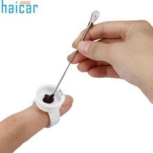 HAICAR s 1 шт. Нержавеющая Сталь Макияж Бровей и Губ Татуировки Чернила Палку Мешалкой HAICAR J170115